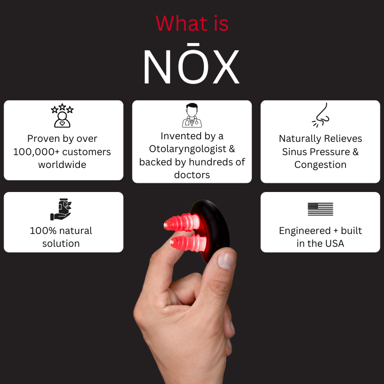 NŌX – Instant Nasal + Sinus Reliefㅤ